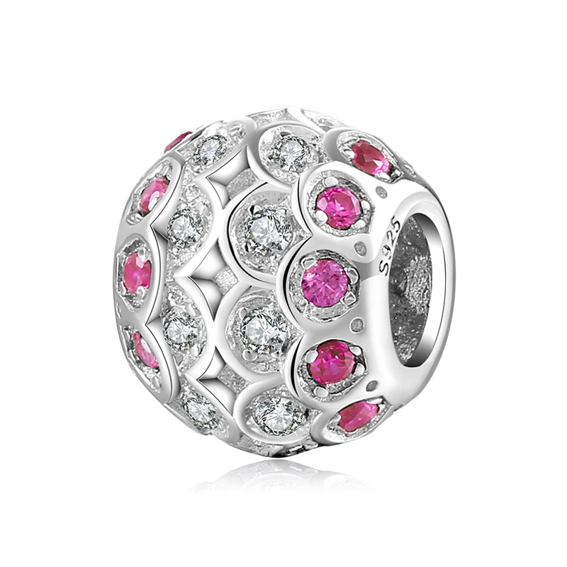 2018 модные элегантные Полые бусины из цветов магнолии для изготовления ювелирных