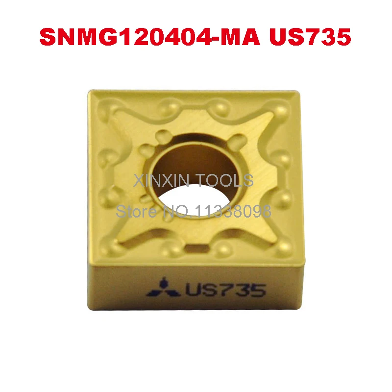 SNMG120404-MA US735/SNMG120408-MA US735 SNMG 120404/120408 мА карбидные вставки для токарного инструмента