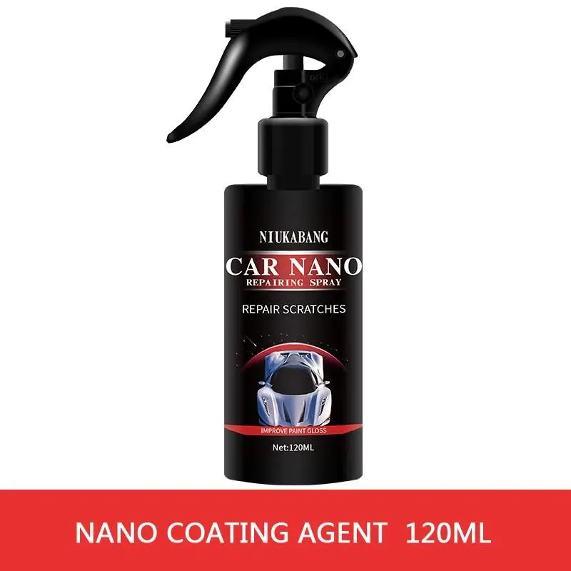 

120ml Car Paint Care Nano Repairing Spray Oxidation Liquid Ceramic Coat Hydrophobic Glass From Scratching Auto Drop Shipping