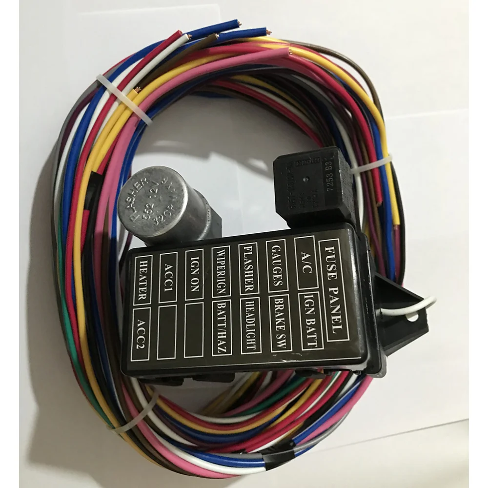 1 комплект 12 сменных гибких проводов для автомобиля|Кабели адаптеры и разъемы| |