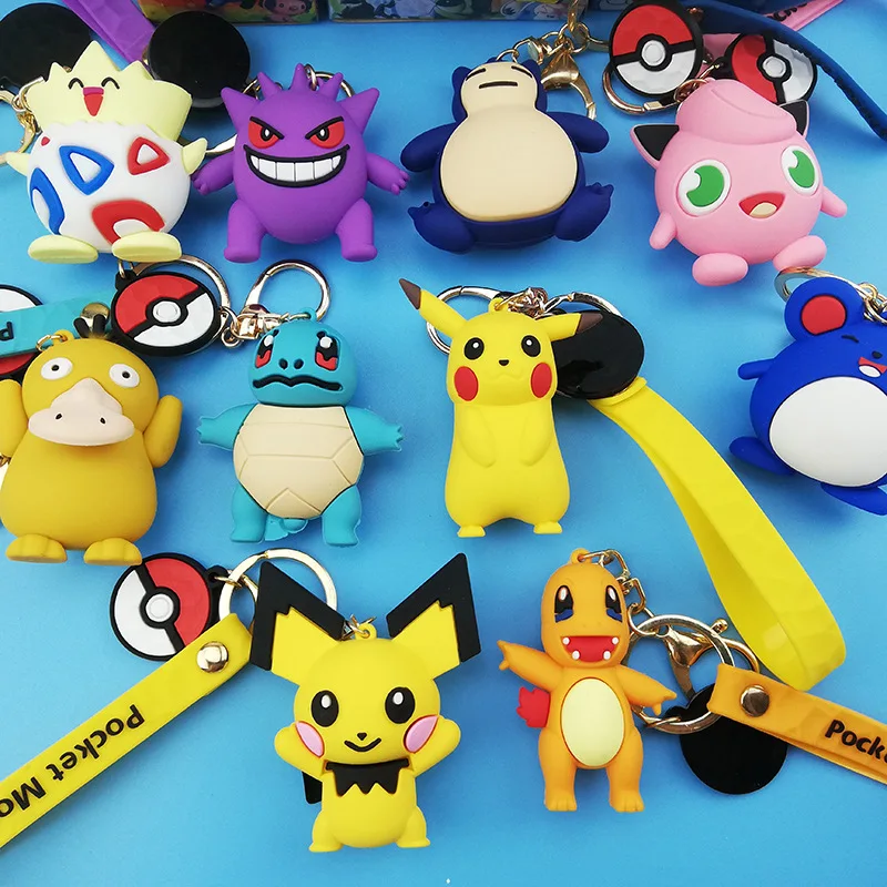 Takara tomy Покемон Сделай Сам брелок Пикачу фигурку эльф серии детская игрушка