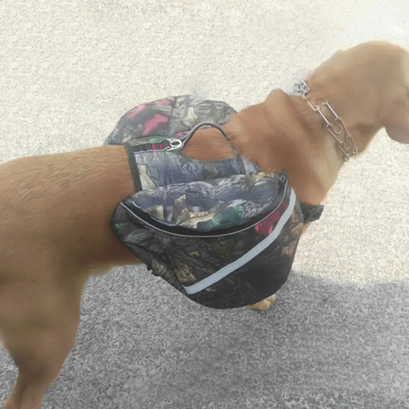 Для питомца рюкзак для собак загрузочный мешок еды бутылка воды путешествий на