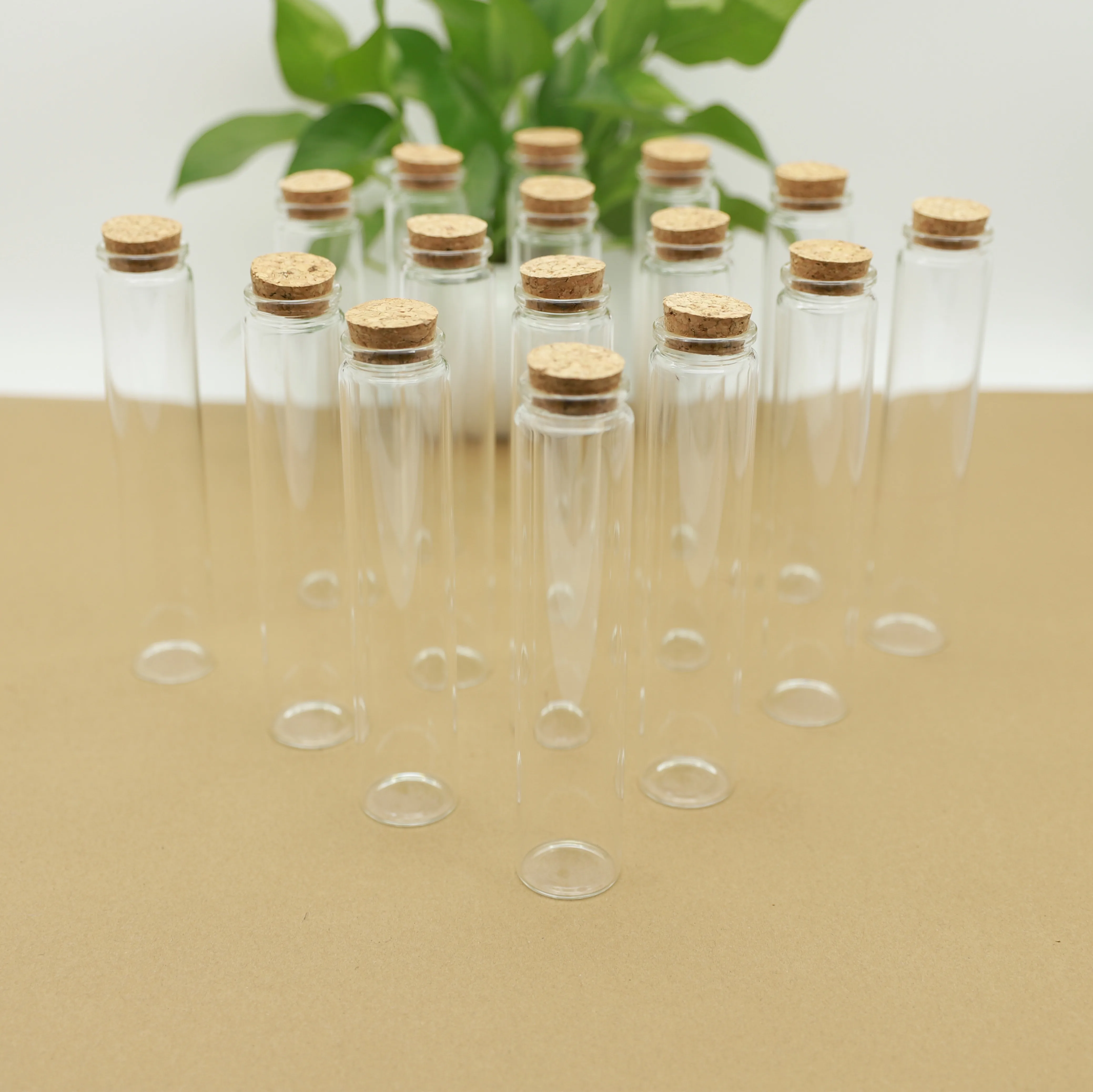 

12pcs/lot DIY Mini Storage Bottles & Jars 37*180mm 150ml Test Tube Tiny Glass Bottle With Cork spice jar container