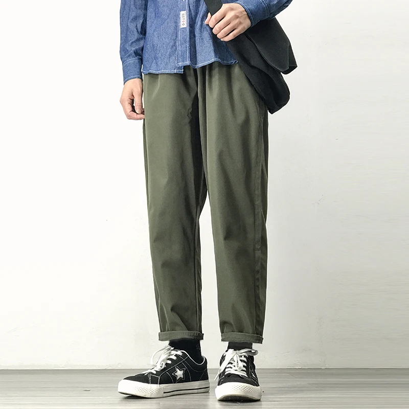 Мужские шаровары для бега мужские черные хлопковые комфортные брюки Летние