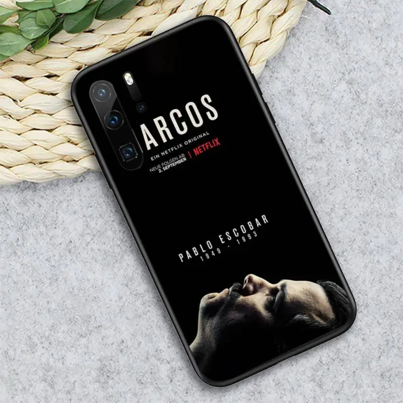 

Narcos TV series Phone Case For Huawei honor Mate P 10 20 30 40 i 9 8 pro x Lite smart 2019 nova 5t
