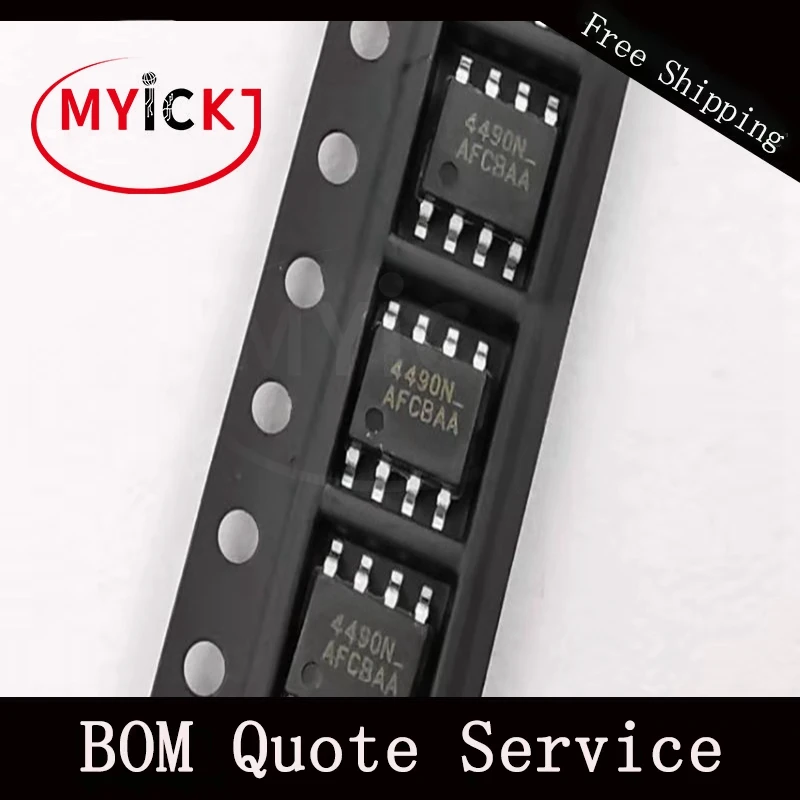10 шт. AM4490N SOP8 n-канальный 100-V (D-S) MOSFET IC чип | Лампы и освещение