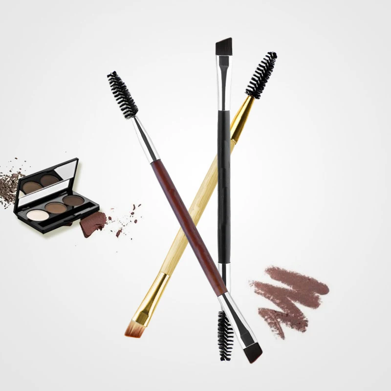 Портативные женские кисти для макияжа глаз лица косметические бровей инструмент