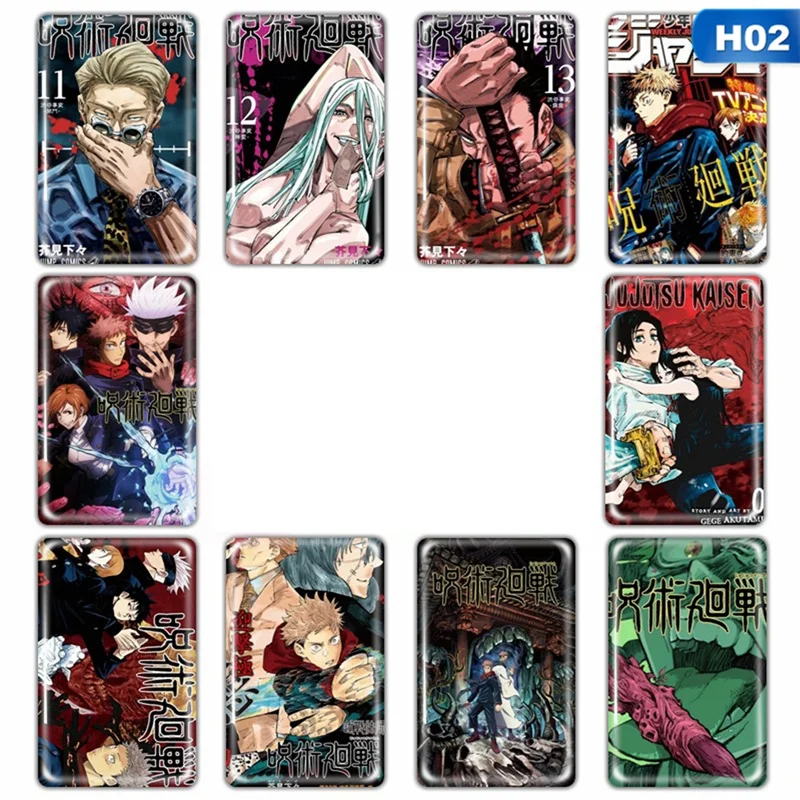 

Anime Jujutsu Kaisen Posters Kraft Paper Vintage Wall Art Painting Living Room Bar Cafe Anime Activity Decoration Pictures