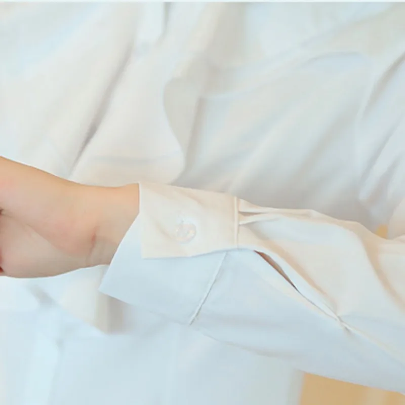 Новинка Женская офисная одежда блузка для женщин модная элегантная с оборками