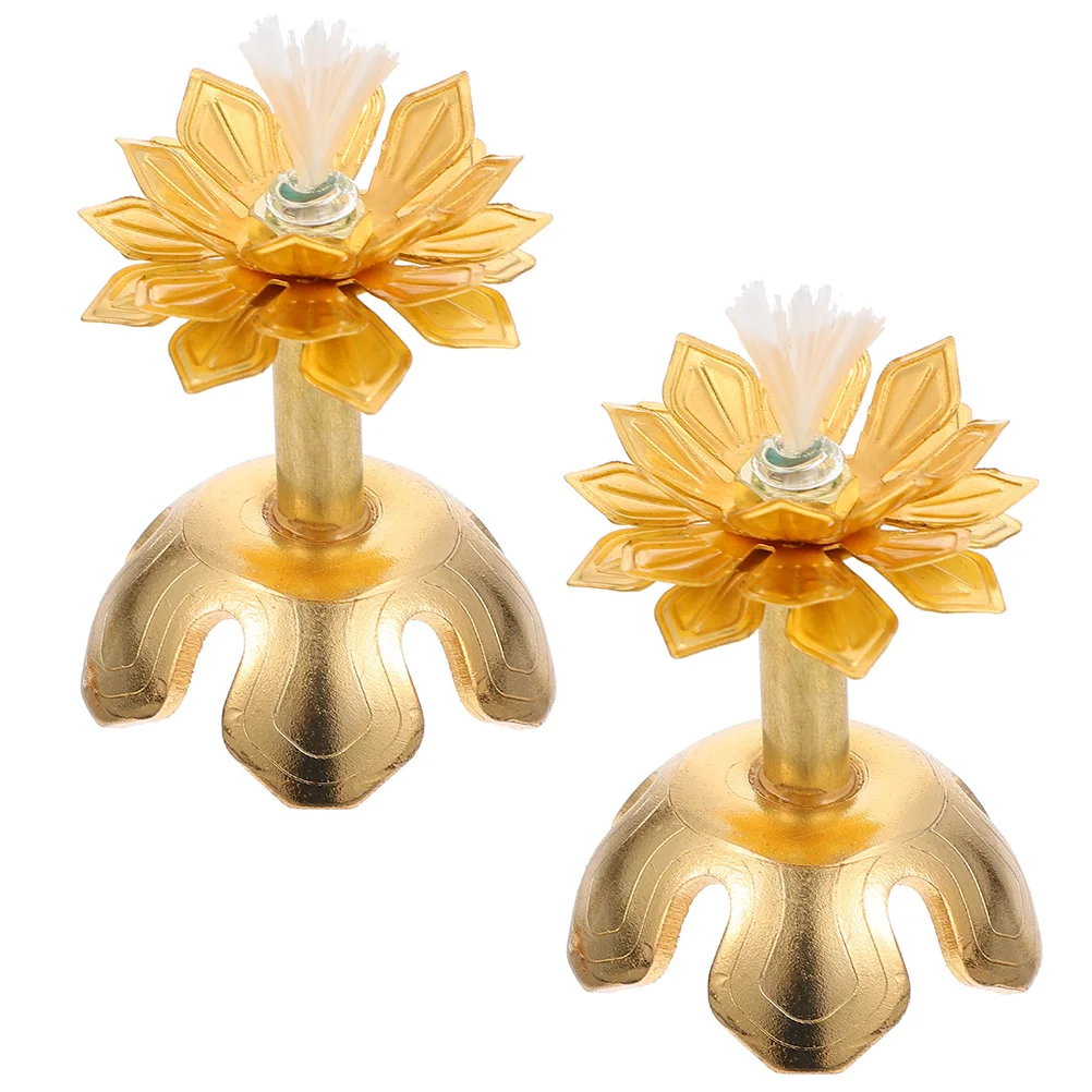 

Подсвечник с фитилем Lotus, 2 шт.