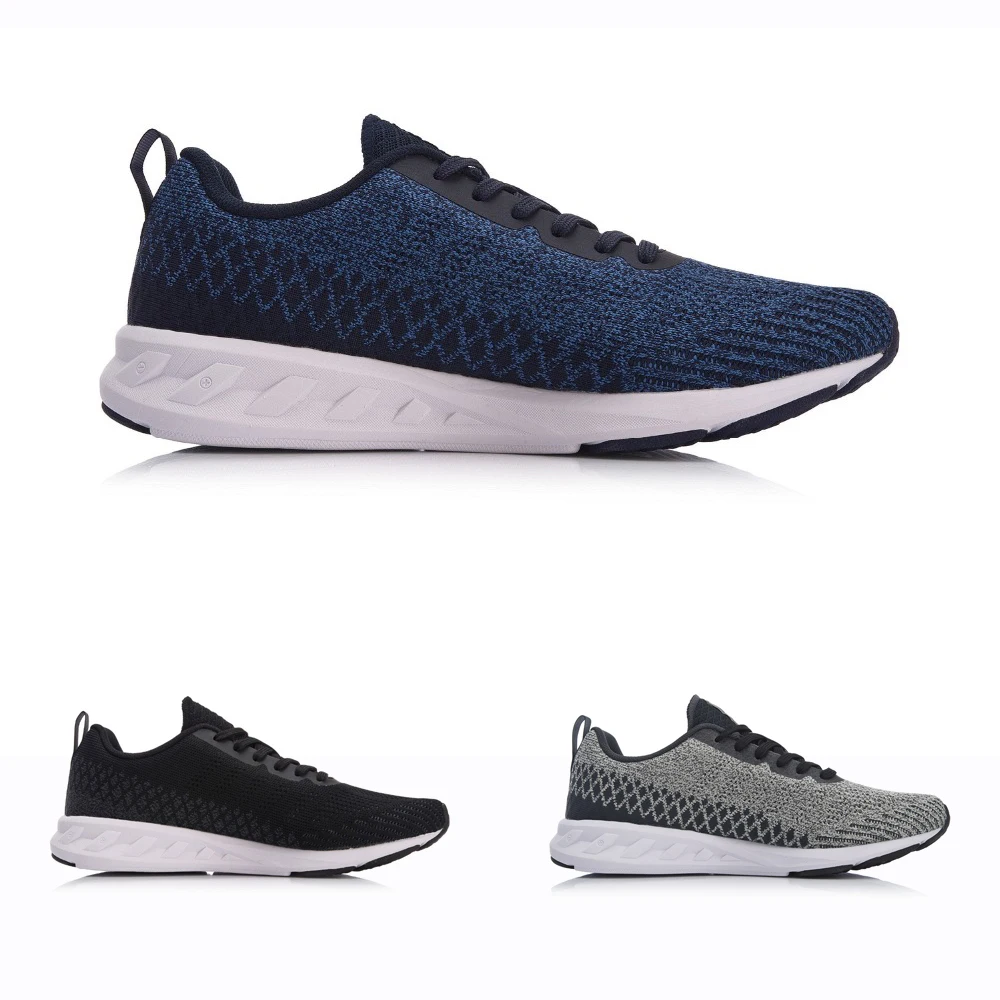 (Код Break) Li Ning мужские цветные зонные кроссовки для бега с подкладкой из пряжи li ning