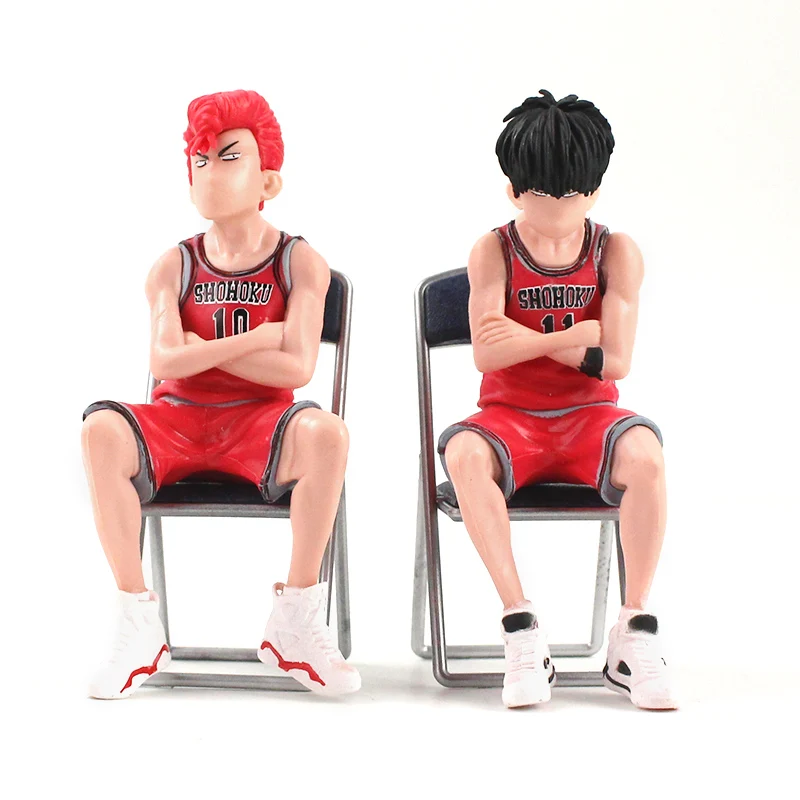 Экшн-фигурки из ПВХ 9-11 см 5 шт./лот SLAM DUNK Hanamichi Sakuragi рукава Mitsui Hisashi Akagi Miyagi Ryota |
