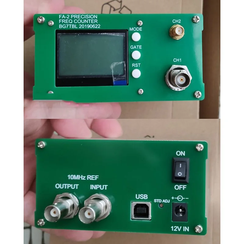FA 2 счетчик частоты 1Hz 6G частотомер статистических Функция 11 бит/сек|Усилители