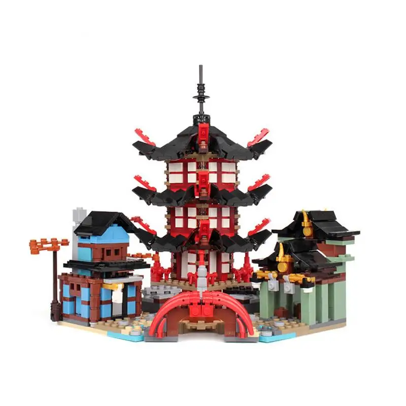 

Temple Universe DIY Building Blocks Action Figure Set Gift Children's Birthday Christmas Gift Toys