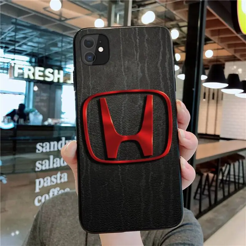 

Honda car logo Phone Case for iphone 12 pro max mini 11 pro XS MAX 8 7 6 6S Plus X 5S SE 2020 XR case