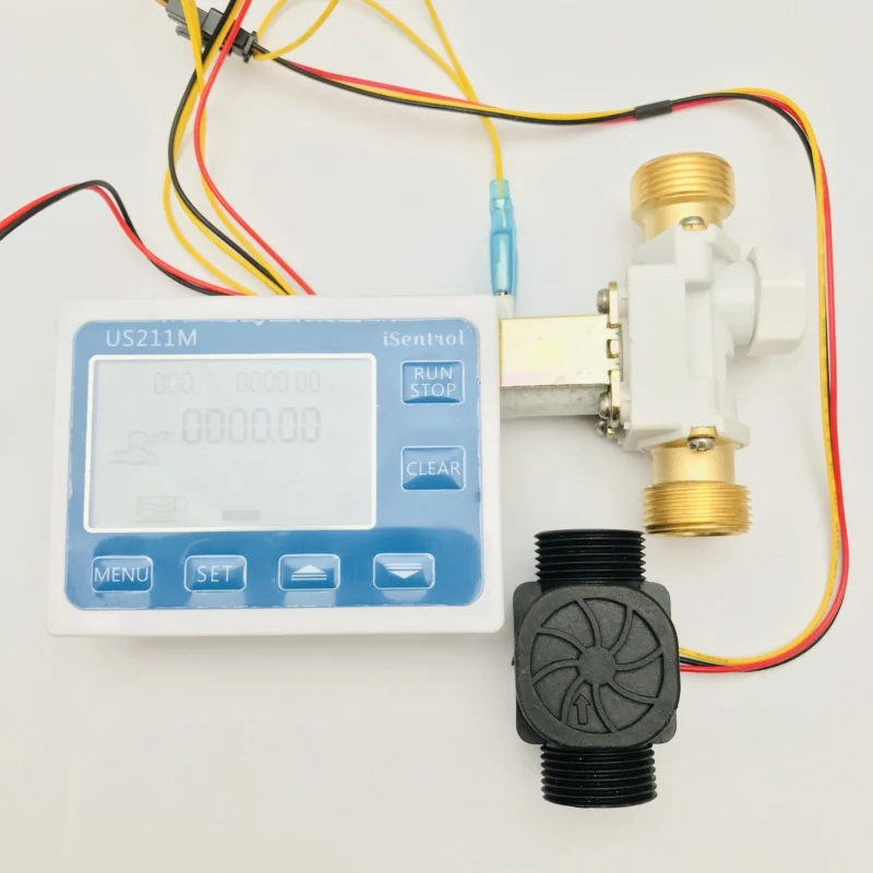 Контроллер дозировки US211M считыватель потока для BSPP G3/4 &quotтрубопровода Датчик
