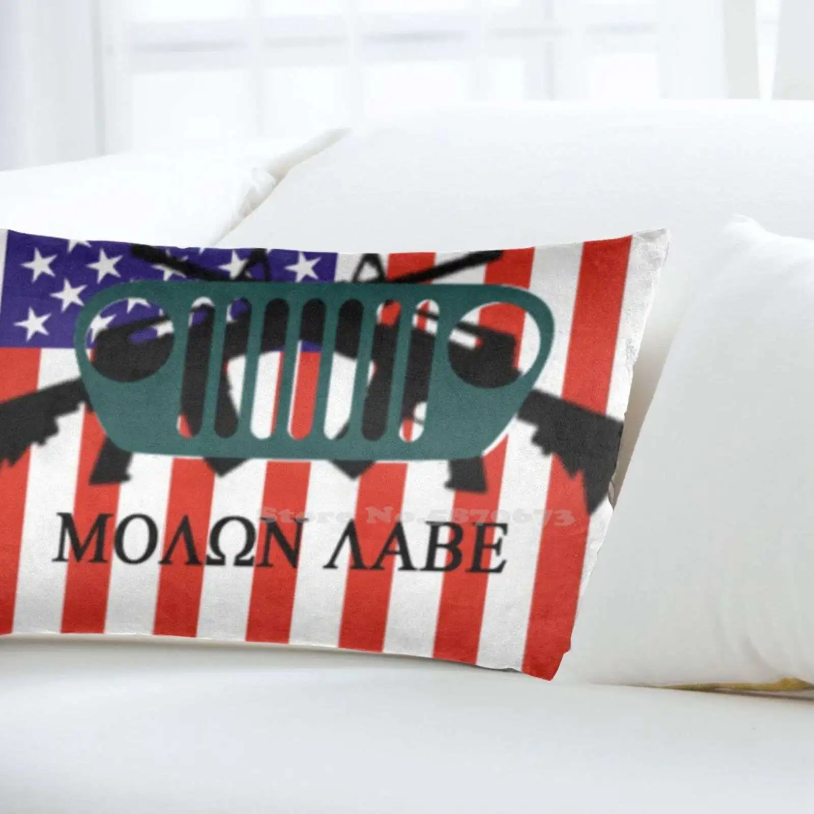 1776 1941 пистолет модная наволочка для кровати волна нация Xj влюбленные Jk собака
