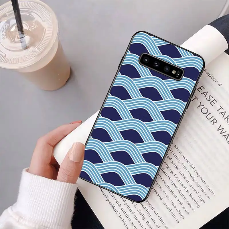

Japanese Style Pattern Phone Case For Samsung Galaxy S6 S7 Edge Plus S8 S9 S20Plus S20ULTRA S10lite 2020 S10 Cove Fundas Case