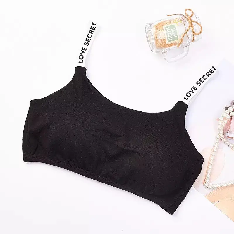 Тренировочный бюстгальтер для девочек тонкий без косточек модное удобное нижнее