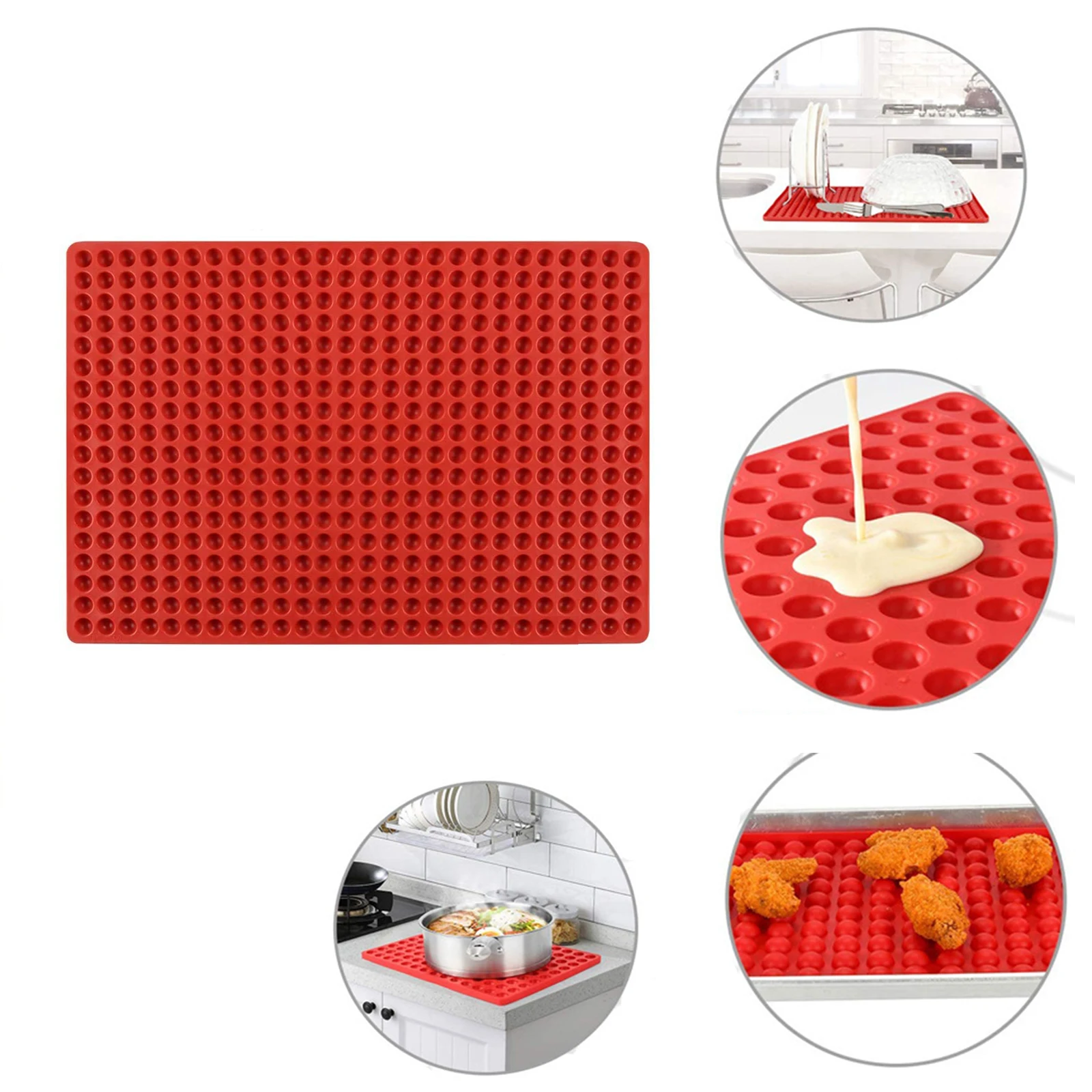 468 полость мини круглая силиконовая форма для шоколадных капель собак леденцы