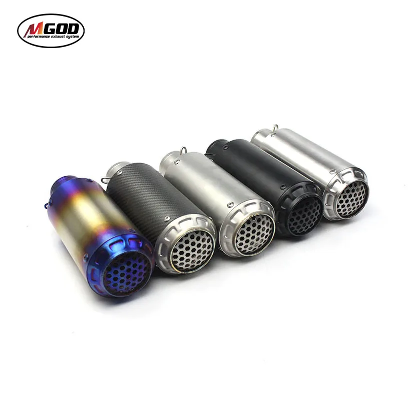 51 мм на входе Универсальный мотоциклетный глушитель выхлопной трубы SC из