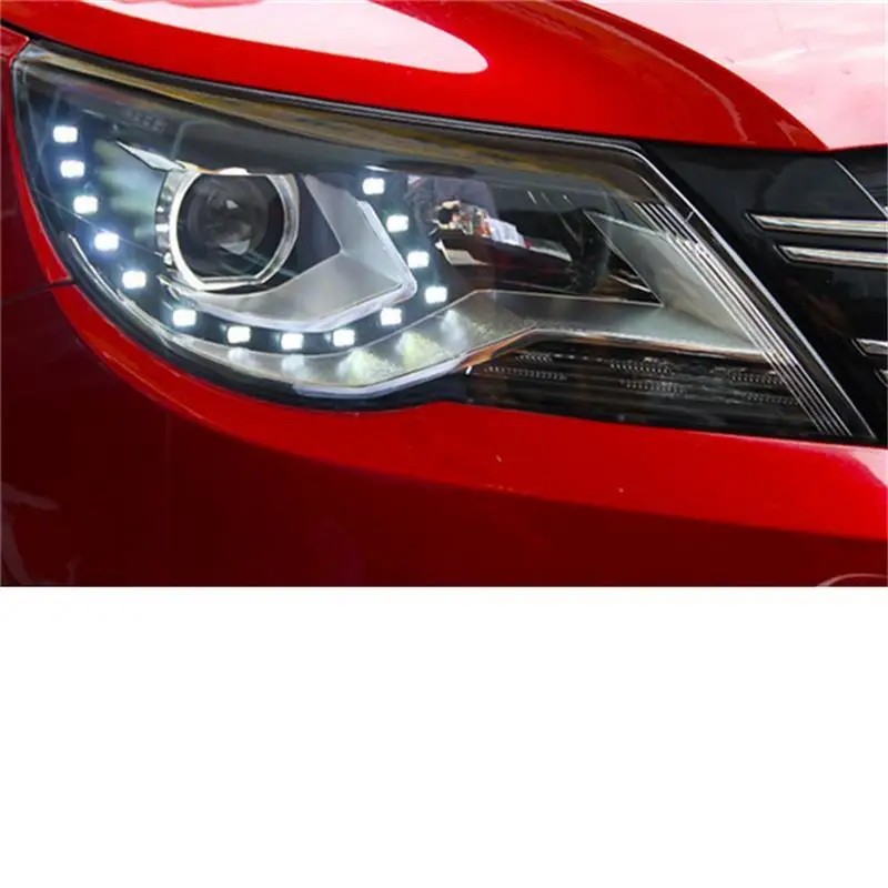 Luces Para Авто Внешние дневные ходовые части Drl лампы светодиодные фары