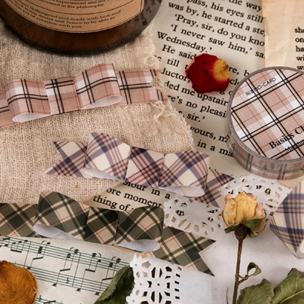 

DIY Lattice Stationery Office Adhesive Tape Tapes Scrapbooking Decorative Sticker Masking Tape