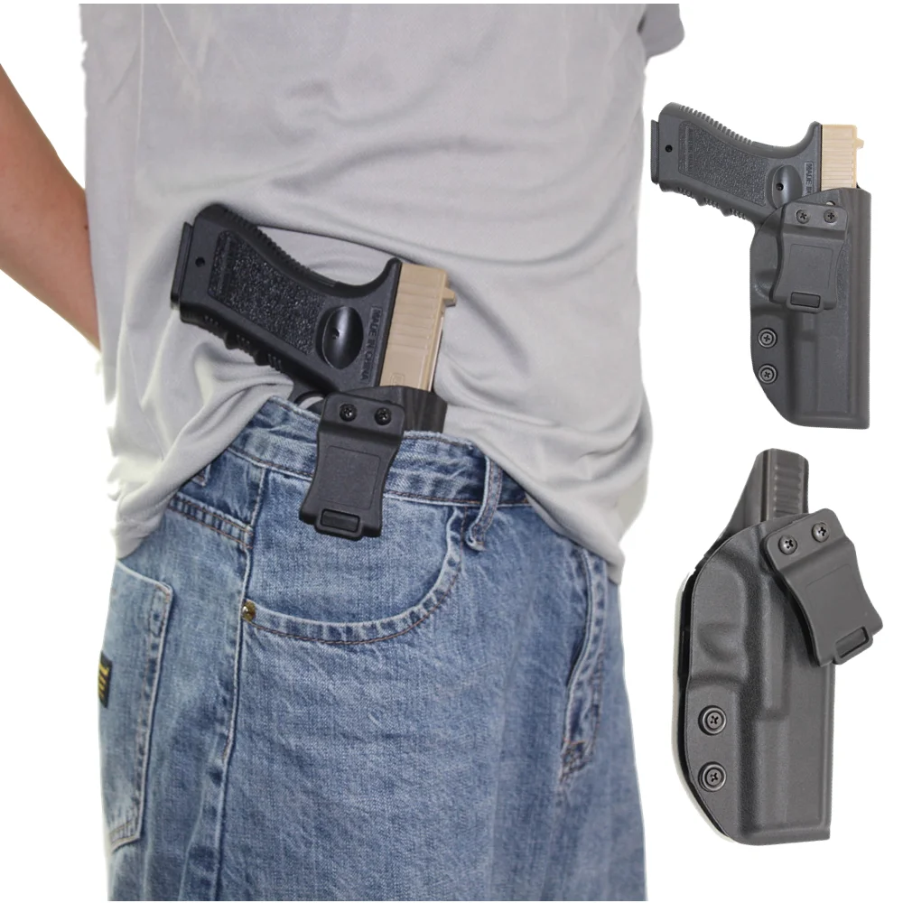 

Concealed Gun Kydex Holster For Glock 17 22 31 airsolf Pistol IWB holster Case hunting accessories holster for glock 17