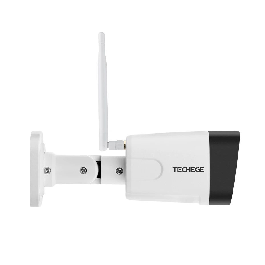 Techege, супер HD, 5MP, h.265, WiFi, проводная ip-камера, AI камера, обнаружение человека, двухстороннее аудио, водонепроницаемая ip-камера, бесплатный адаптер питания