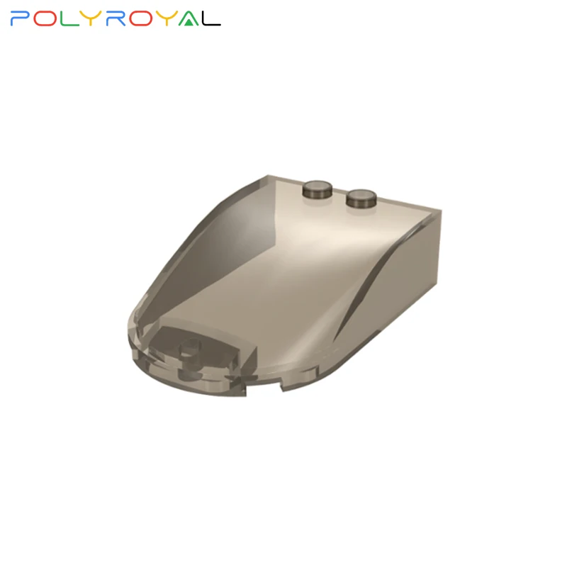 Строительные блоки POLYROYAL Technology parts 4x6x1, изогнутое стекло, 1 шт., развивающая игрушка для детей 18973 Строительные блоки POLYROYAL Technology parts 4x6x1, изогнутое стекло, 1 шт., развивающая игрушка для детей 18973
