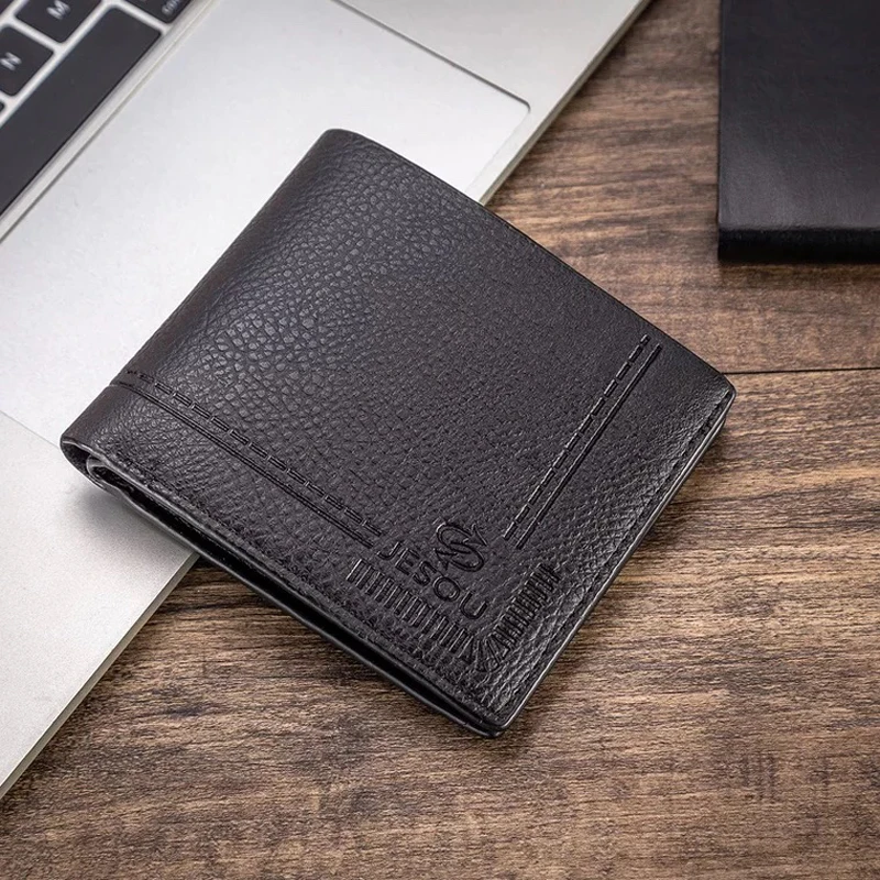 Модные мужские часы подарочный набор Стальные наручные складной кожаный