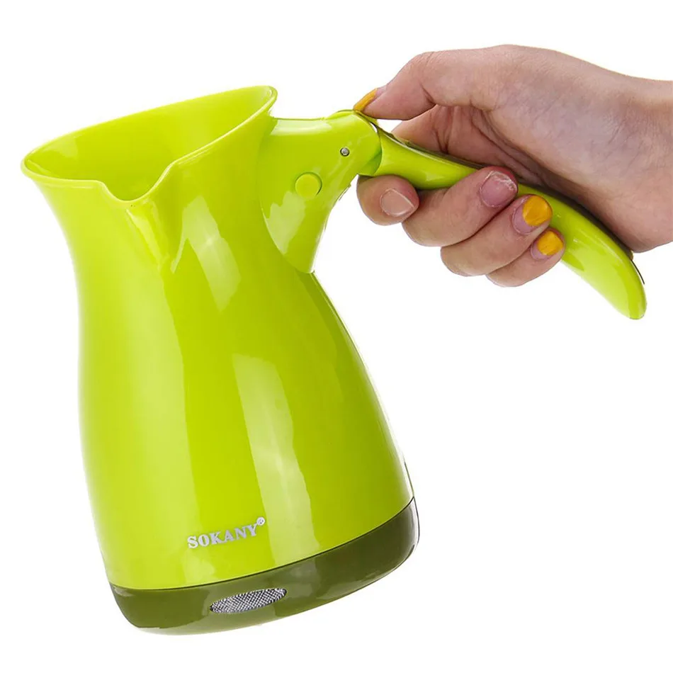 Портативная электрическая кофеварка Турецкая греческая кофемашина 220 В эспрессо