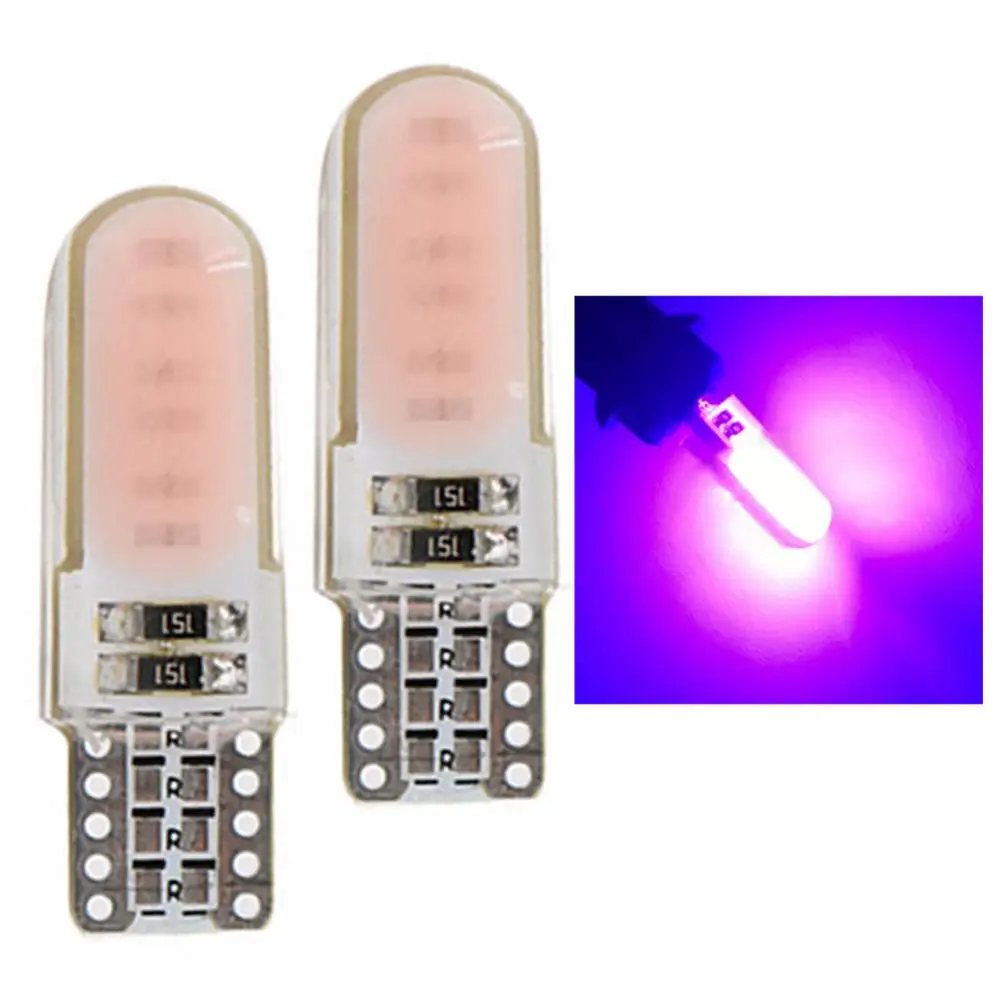 

2Pcs T10 194 2825 WY5W LED Canbus Super Bright License Light Width Lamp Bulbs Automotive Exterior Decorative Lights