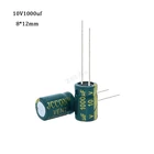 Алюминиевый электролитический конденсатор с низким ESRсопротивлением 20 шт.лот 10 в 1000 мкФ, размер 8X12 1000 мкФ 10 в 1000 мкФ 20%