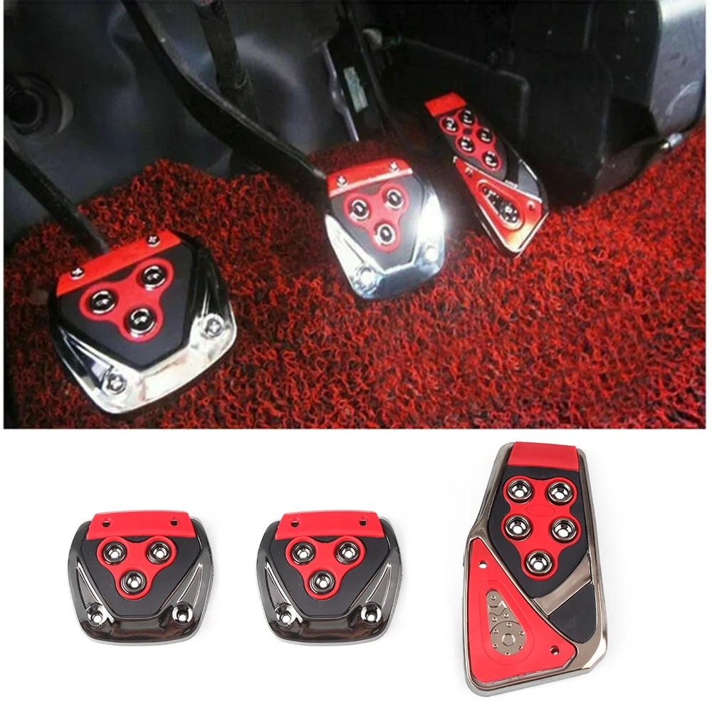 Недорогие гоночные педали для стайлинга автомобиля RASTP универсальные ручные