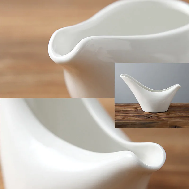 4 стиль Соусники молочников бифштекс сок ведро соус контейнер пластины посуда