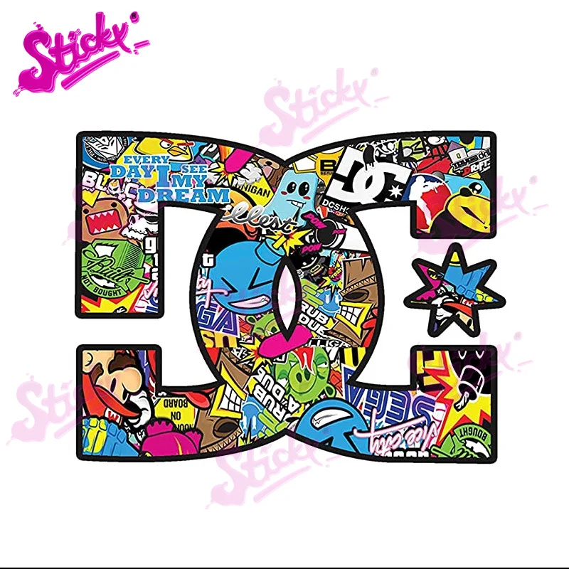 Стикер с черепом бомба виниловый стикер для автомобилей шлемов мотоциклов