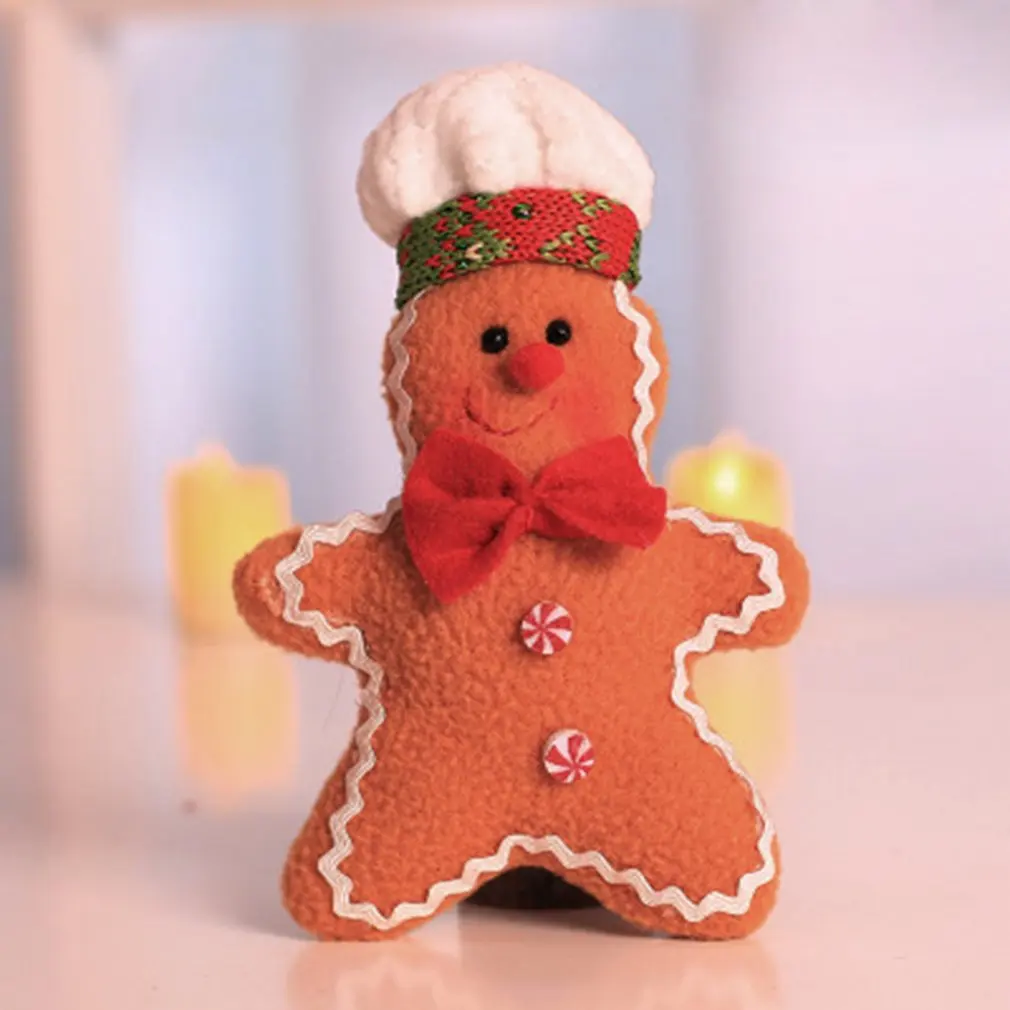 2018 Рождественское украшение милая кукла Санта Клауса олень подвесная