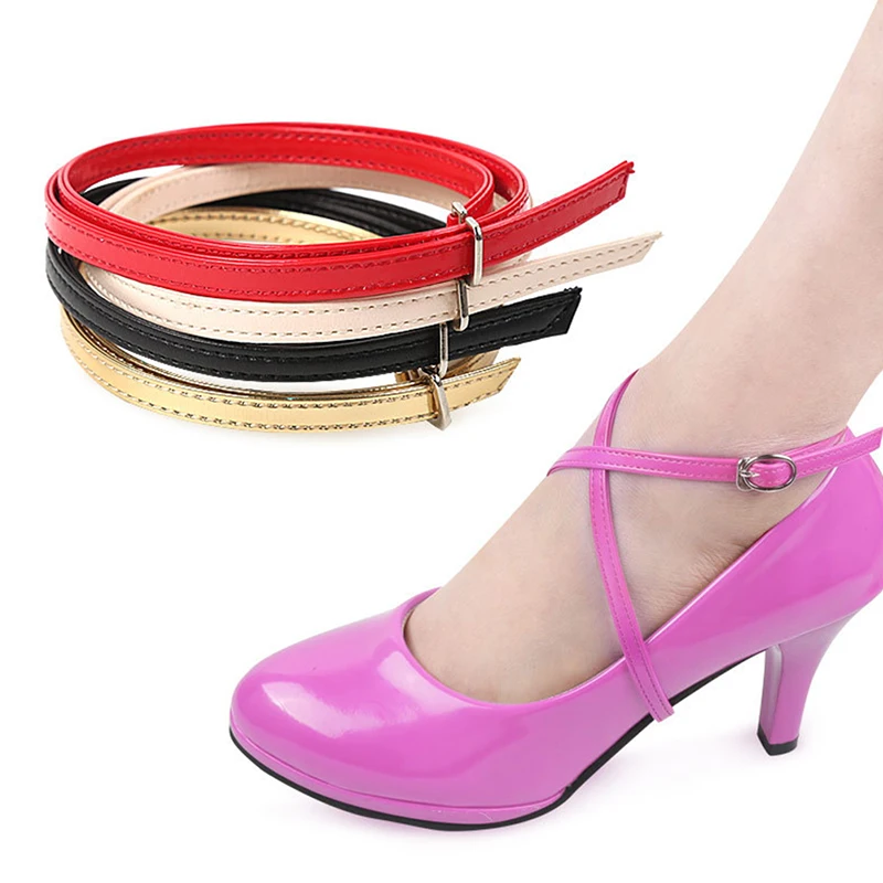 

1Pair Bundle Shoelace For Women High Heels Holding Loose Anti-Skid Straps Lace Shoes Band Dropshipping Shoe Accessories