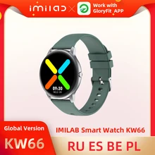 KW66 Smart Watch Men Bluetooth 5.0 Smart Bracelet Blood Pressure Heart Rate Sports Fitness Tracker IP68 Waterproof SmartWatch