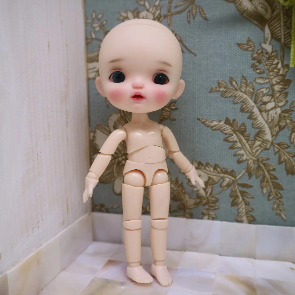 Nude doll 2 Новые сахарные куклы Ob11 куклы 1/8 изготовление на заказ BJD куклы DIY макияж куклы и голова куклы OB - Цвет: Nude doll 2