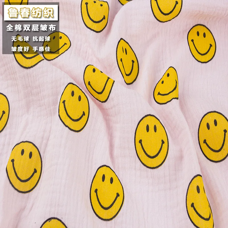 100*135 см ткань простыня из хлопка и льна двухслойная газовая креп для детской