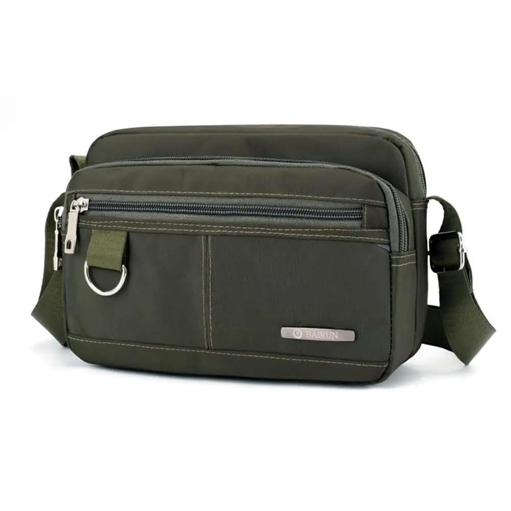 Женская и мужская сумка мессенджер через плечо одноцветные водонепроницаемые