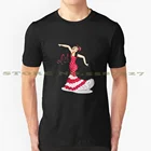 Танцор фламенко! Ol модная Винтажная футболка футболки Ори халбод фламенко Оле гуапа Bailaora Espaa Испанский танцор танцы