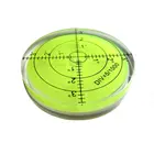 Большой универсальный 66*12 мм спиртовой пузырьковый уровень градусов маркировка поверхности круговой уровень для измерительного инструмента зеленый цвет