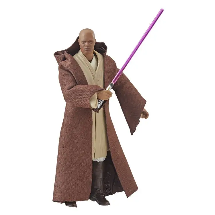 

Hasbro Star Wars Black Series Pvc Messwind Master Windu 6 Inch Gift for Children