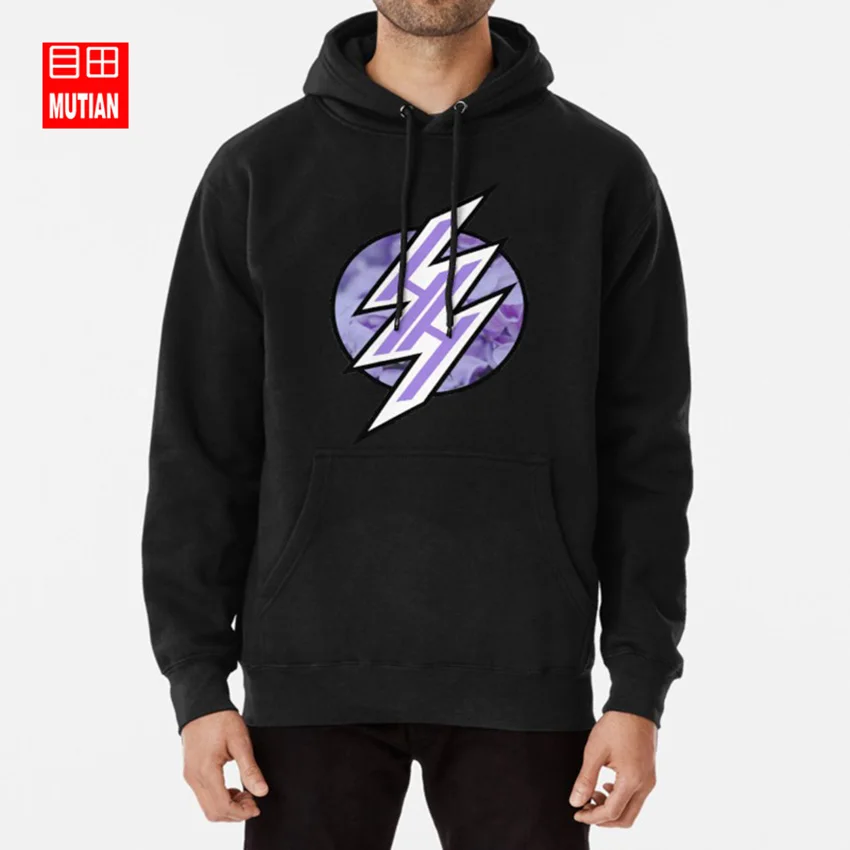 Фиолетовые пастельные толстовки с капюшоном цветочным принтом HENTAI HAVEN hentai tumblr