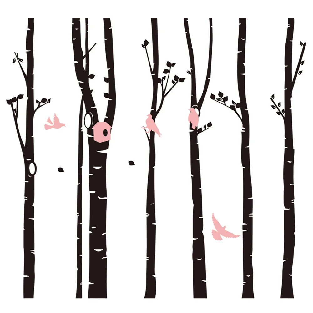 

Tree Branches Wall Sticker Wall Art Mural Decals Decoration Peel Stick Self-Adhesive for Garden Living Room Bedroom Nursery Room