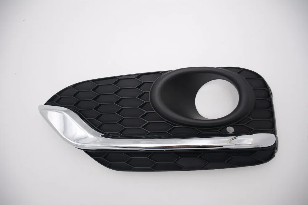 1 комплект левая Хромированная передняя противотуманная фара крышка для век