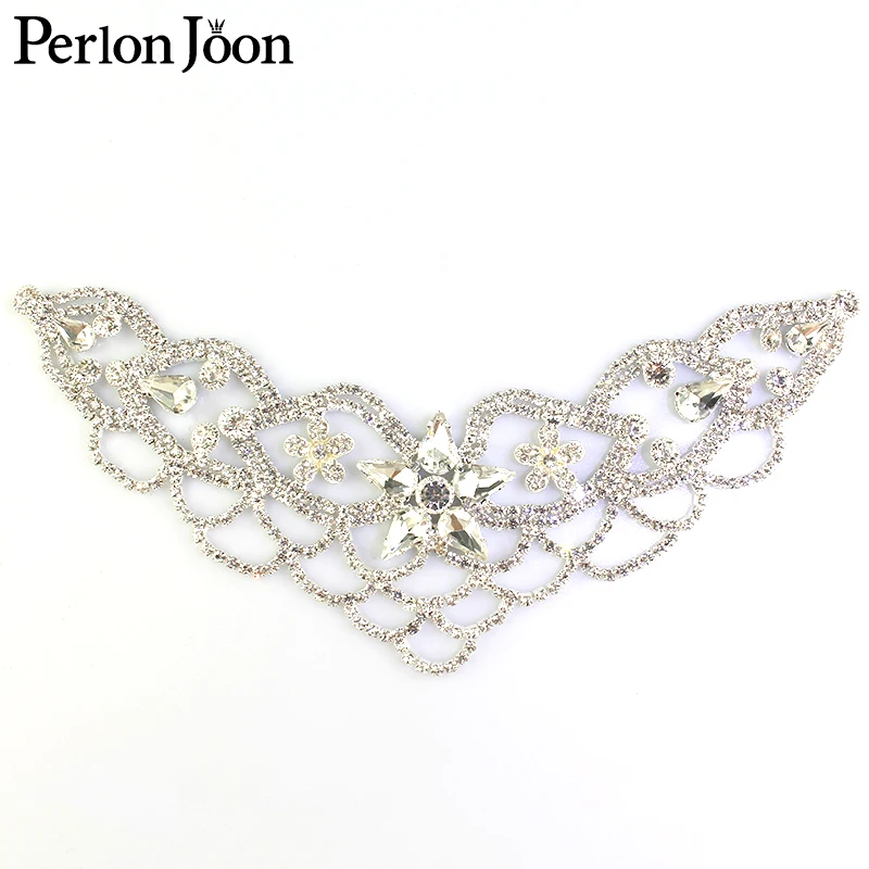 1 шт. DIY сварочный Кристалл патч стразы вырез для свадебного платья Ручное шитье